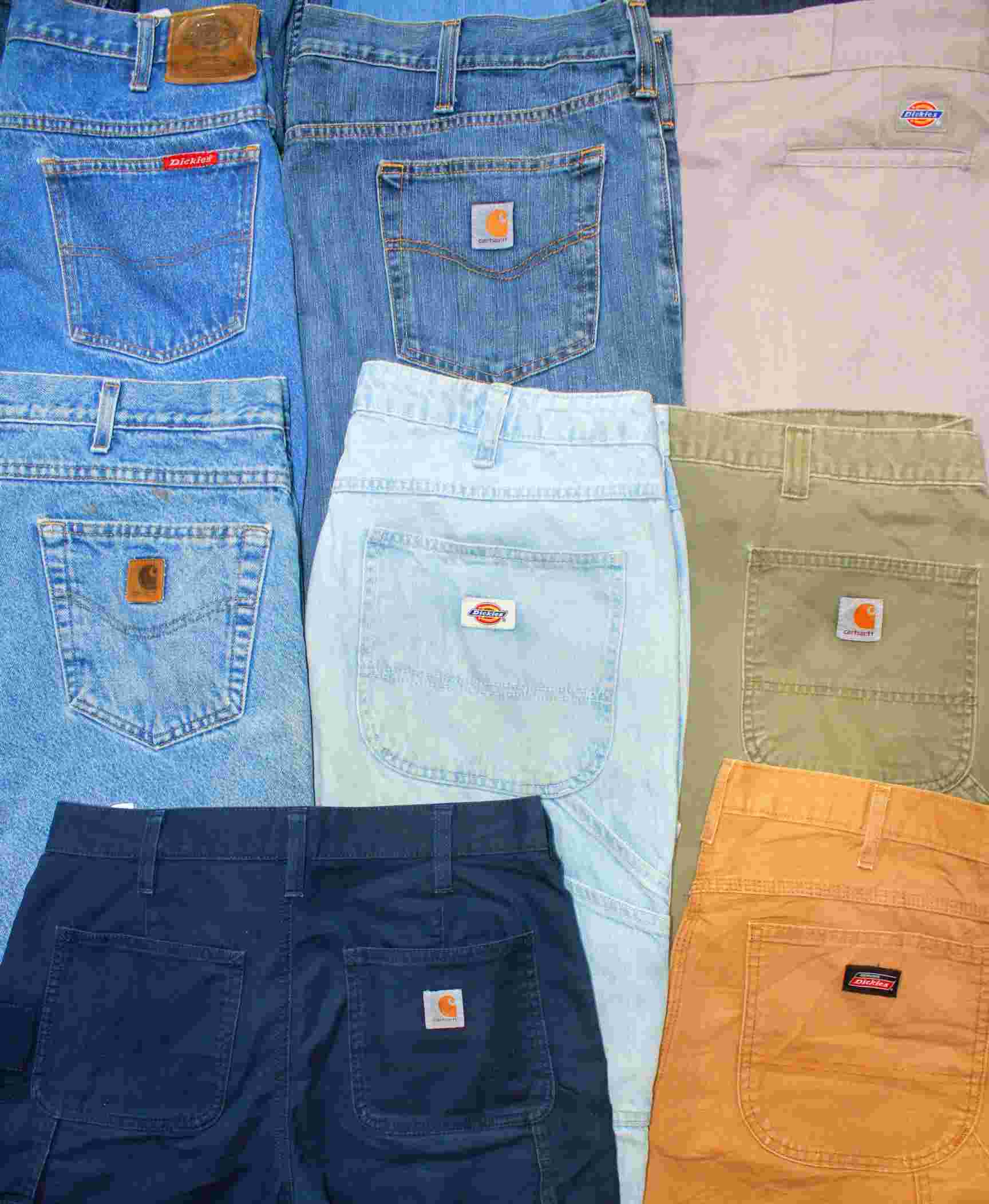 30X Carhartt Dickies Pant– US Fripe Wholesale