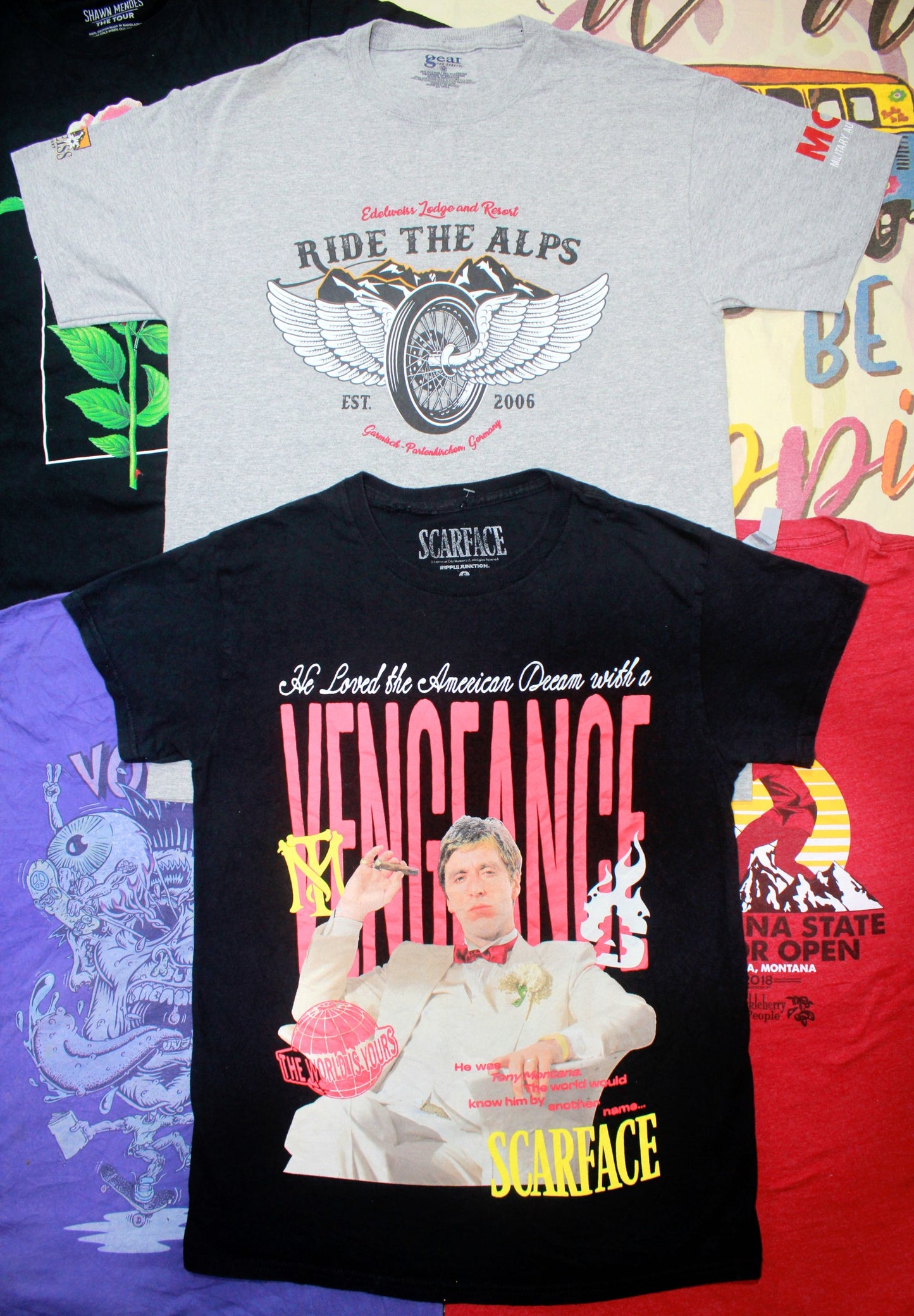 50X Printed T-shirts