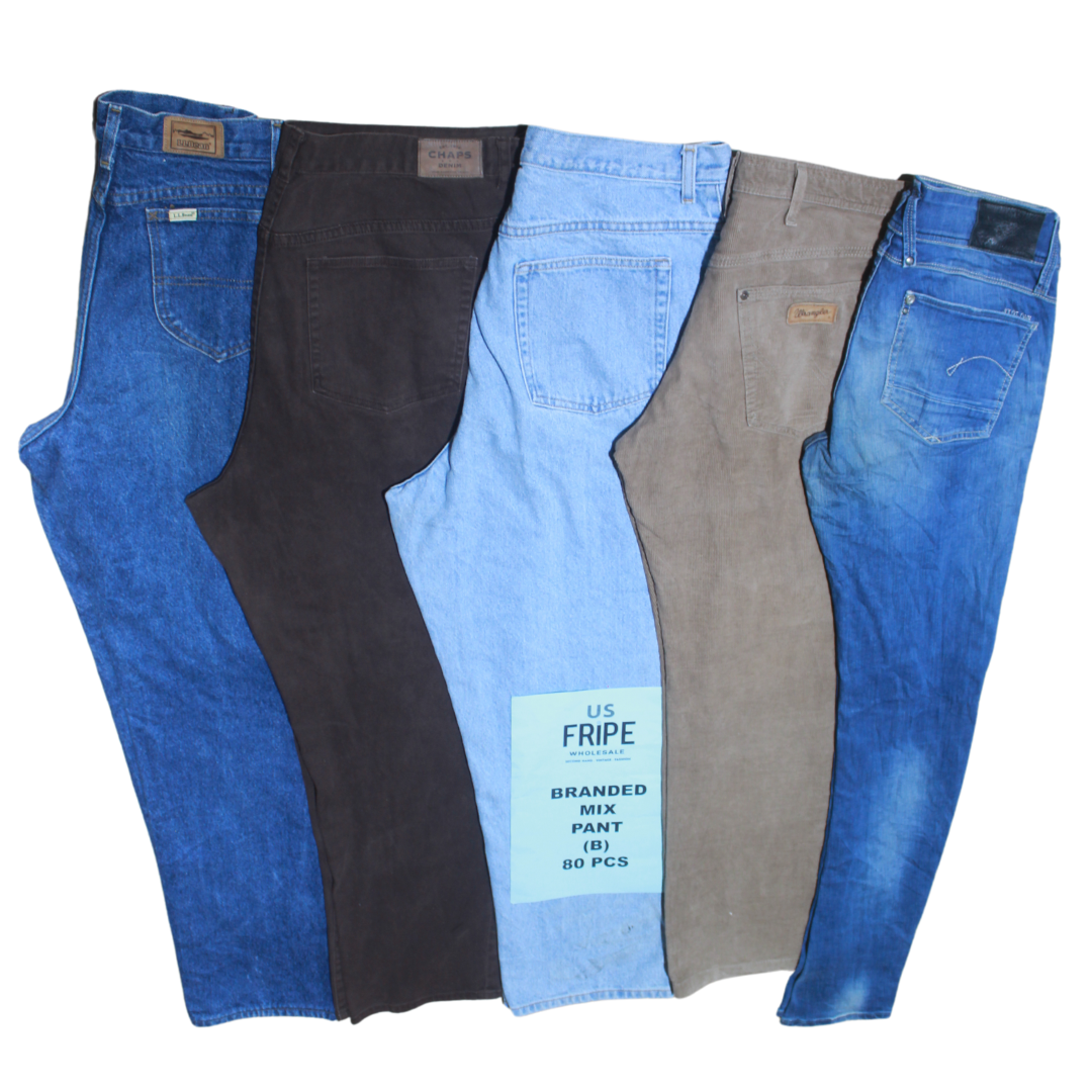 40X Branded Mix Pant Grade B