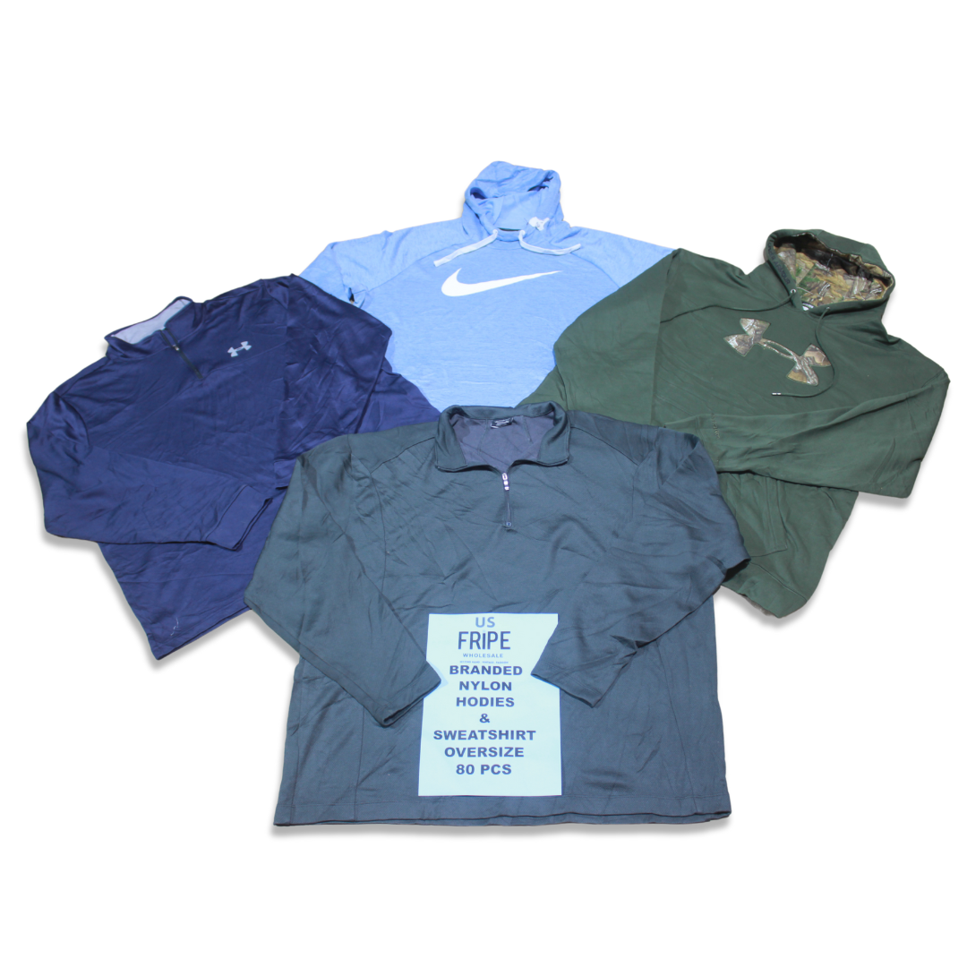 40X Brand nylon sweat hoodies