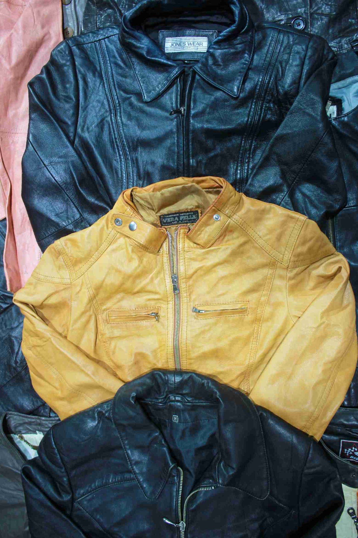 Herren Lederjacke