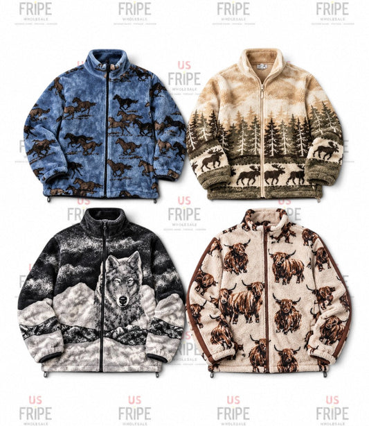 60X Animal Fleece