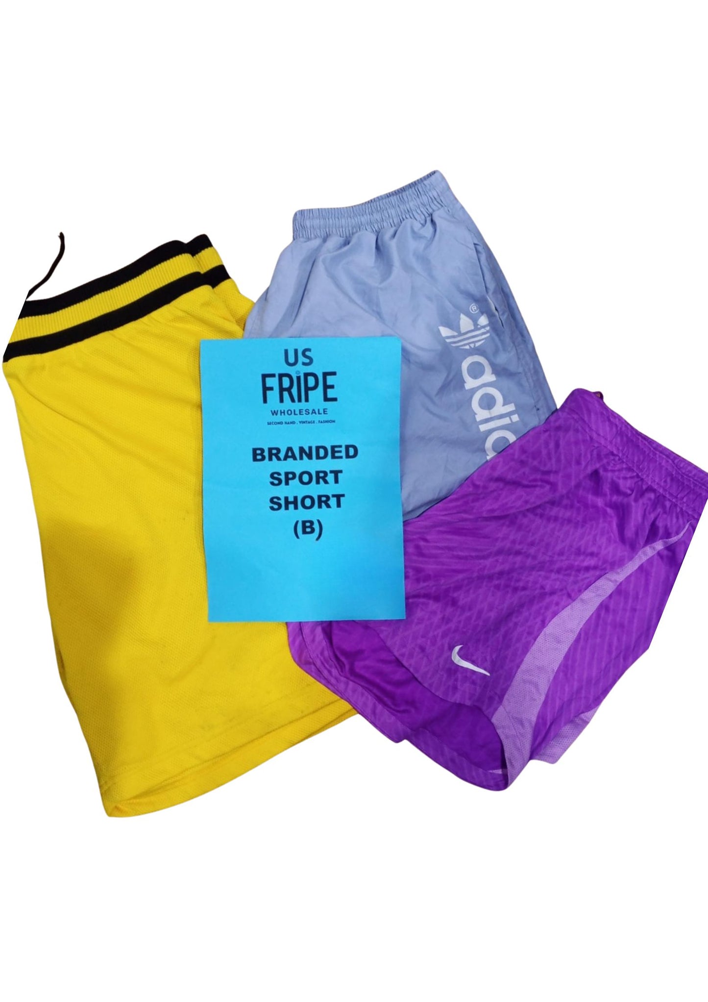 50X Branded Sports Shorts Grade B