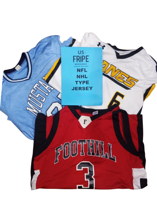 25X NFL NHL Style Jersey