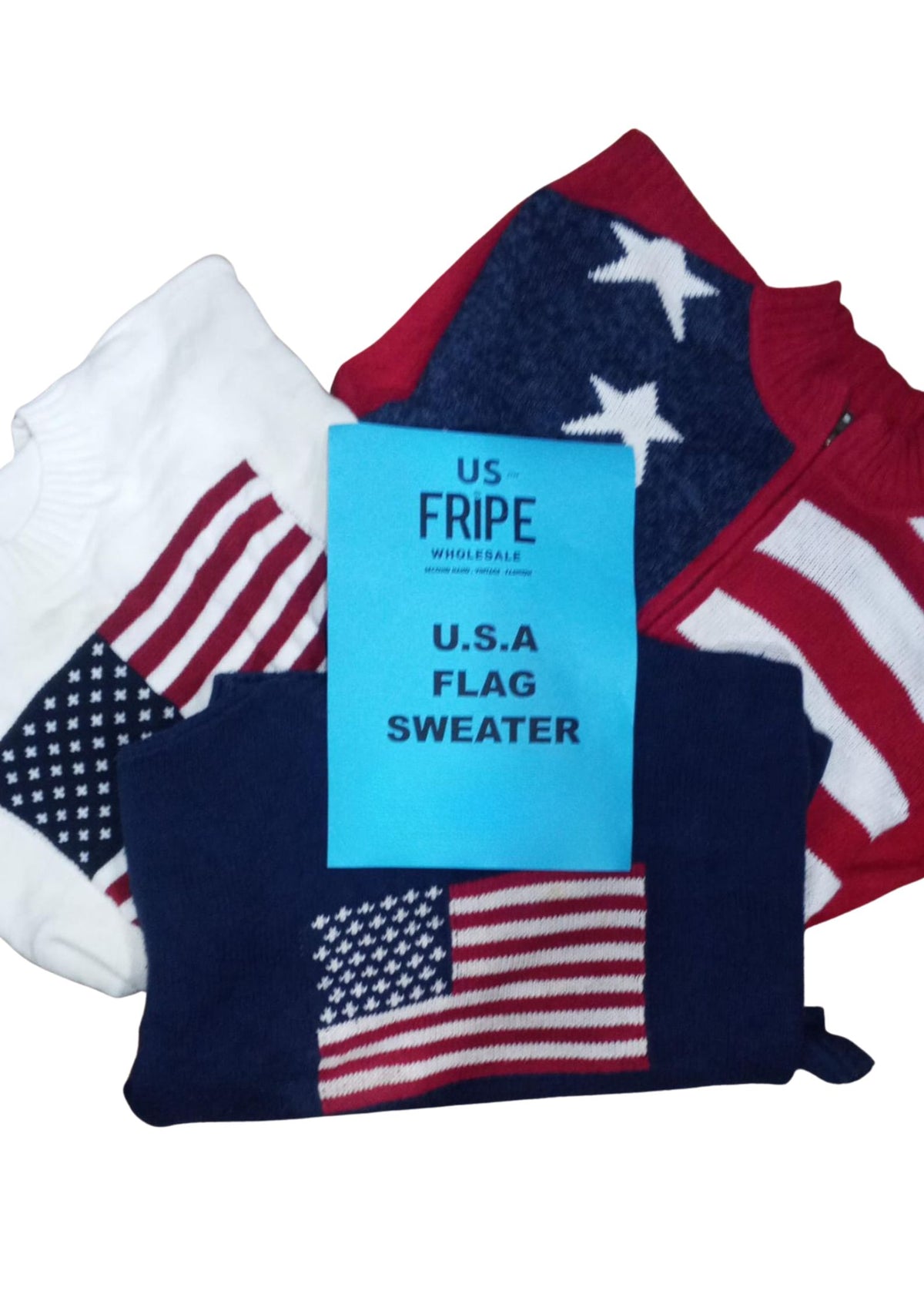 50X USA Flag Sweater